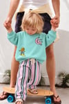 Unisex Turkuaz Renkli 3 İplik Takım