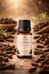 Karanfil (Clove) Esansiyel Yağı 10 ml – Doğal Uçucu Yağ | Aromaterapi, Difüzör, Buhurdanlık
