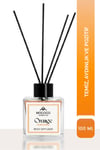 Orange Bambu Çubuklu Oda Kokusu 110 ml – Reed Diffuser | Ev ve Aromaterapi