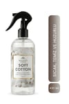 Soft Cotton Iris Poudre Oda & Çamaşır Spreyi 430 ml – Room Spray | Ferahlatıcı Ortam ve Kumaş Kokusu