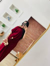 Bordo Sandy Elbise