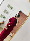 Bordo Sandy Elbise