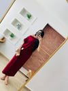 Bordo Sandy Elbise