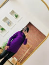 Degaje Yaka Mor Triko Tunik