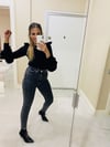 Füme Likralı Jean