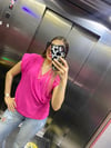 Fuşya Bluz
