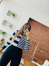 Laci Çizgili Crop