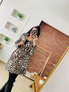 Leopar Astarlı Trenç