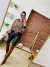 Leopar Bomber Ceket