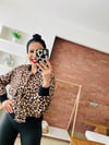 Leopar Bomber Ceket