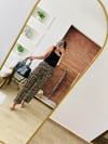 Leopar Crep Pantolon