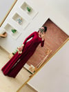 Modal Bağlamalı Bordo Takım