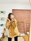 Peluş Camel Ceket