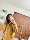 Peluş Camel Ceket