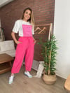 Pembe Şalvar Pantolon