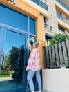 Pembe Yumoş Ceket