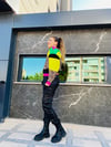 Renkli Leopar Sweat