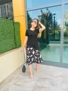 Siyah-Beyaz Elbise