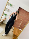 Siyah Gül Detaylı Bluz