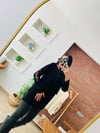 Siyah Kolları Taşlı Tunik