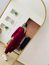 Yeni Model Bordo Şalvar Takım