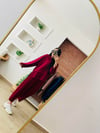 Yeni Model Bordo Şalvar Takım