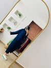 Yeni Model Lacivert Şalvar Takım