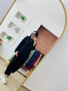 Yeni Model Siyah Şalvar Takım