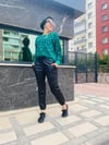 Yeşil Leopar Sweat