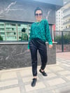 Yeşil Leopar Sweat