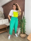 Yeşil Şalvar Pantolon