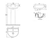 Bella  Lavabo 35 45 Cm 003100-U