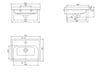 Frame Ei Etajerlı Lavabo 50 38 Cm 030900-U