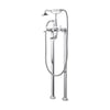 Newarc Hexa Tabandan Banyo Bataryası - Krom 104505 104505