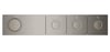 Grohtherm Aqua Tiles Antrasit Ankastre Termostatik Banyo Bataryası 3 Yol.Smartcontr(Sıva Altı Hariç) 106866AL00