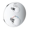 Grohtherm Termostatik Ankastre Banyo Bataryası Seti Gagasız Oval (Oval Tepe Duşlu) 24076SET1