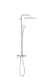 Tempesta Cube 250 Kolon Duş Sistemi+Temostatik Banyo Bataryası (Gagasız) 26689001