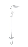 Tempesta Cube 250 Kolon Duş Sistemi+Termostatik Banyo Batarya Seti Gagalı 26691001