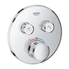 Grohtherm Smartkontrollu  Ankastre Banyo Bataryası Seti Oval Gagasız(Oval Tepe Duşlu) 29119SET1