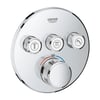 Grohtherm Smartcontrol Ankastre Banyo Bataryası Yuvarlak.3çıkışlı(Sıvaaltı Hariç) 29121000