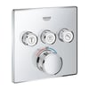 Grohtherm Smartcontrol Ankastre Banyo Bataryası Kare 3çıkışlı(Sıvaaltı Hariç) 29126000