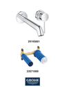 Essence New Ankastre Lavabo Bataryası Seti (Sıvaaltı Dahil) 29193SET1