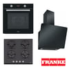 Franke Siyah Cam Set Ocak + Fırın + Davlumbaz 3119829