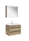 Idea 2.0 (Durabad) 80Cm takım  Banyo Dolabı Pasıfık A 610100200516
