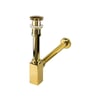 Corner Lavabo Sıfon Takımları Delıksız Altın 760522g 760522G