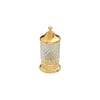 Pure Crystal / Pvd Gold takım Üstü Pamukluk AKS-1104