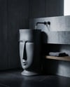 Skull Antrasit Monoblok Lavabo BB-934