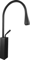 Mınımal Kare Sıyah Lavabo Armatürü Bf-226 BF-226