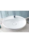 Cerastyle Turkuaz Seramik Lal C Serisi Tezgah Üstü Çanak Lavabo 60Cmx45,5 Cm 072200-U