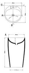 E-201 Monoblok Lavabo E-201